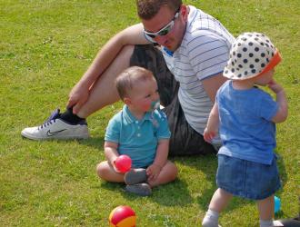 Callum's first fete