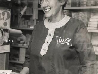 Lucy Ashfield post mistress from 1949 followed by her daughter Andrea. The post office closed in 2005.