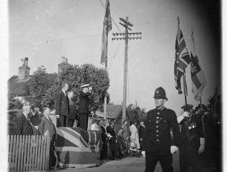 Mr Pipe Village policeman in 1950s The police house was at Hempden of Church Hill later moving to the Stradbroke Road.