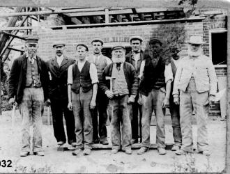 No date unidentified workmen.