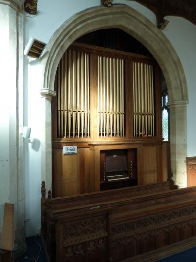 Father Willis organ front