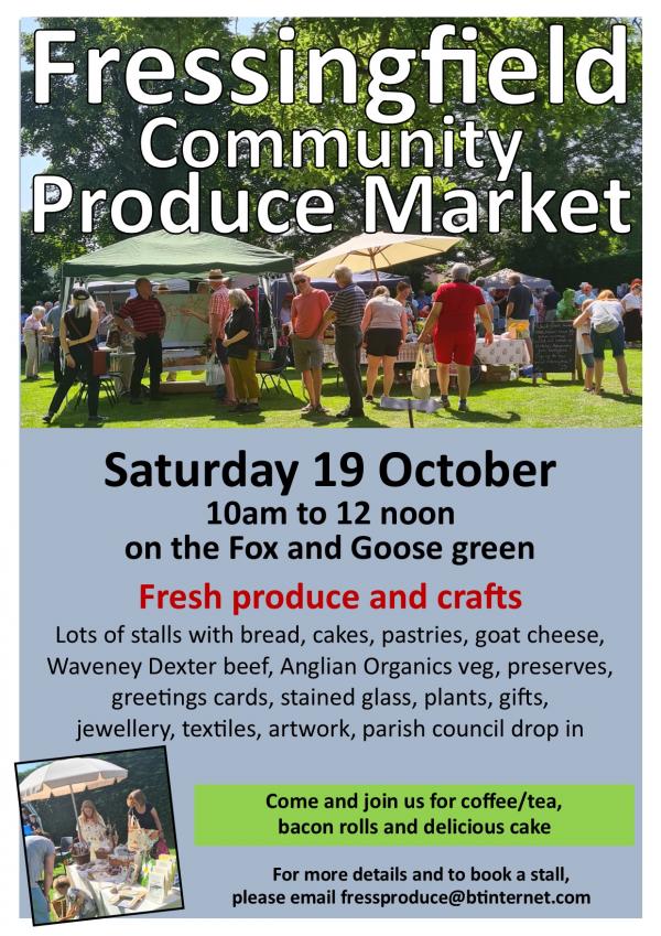 Produce market poster Oct 2027