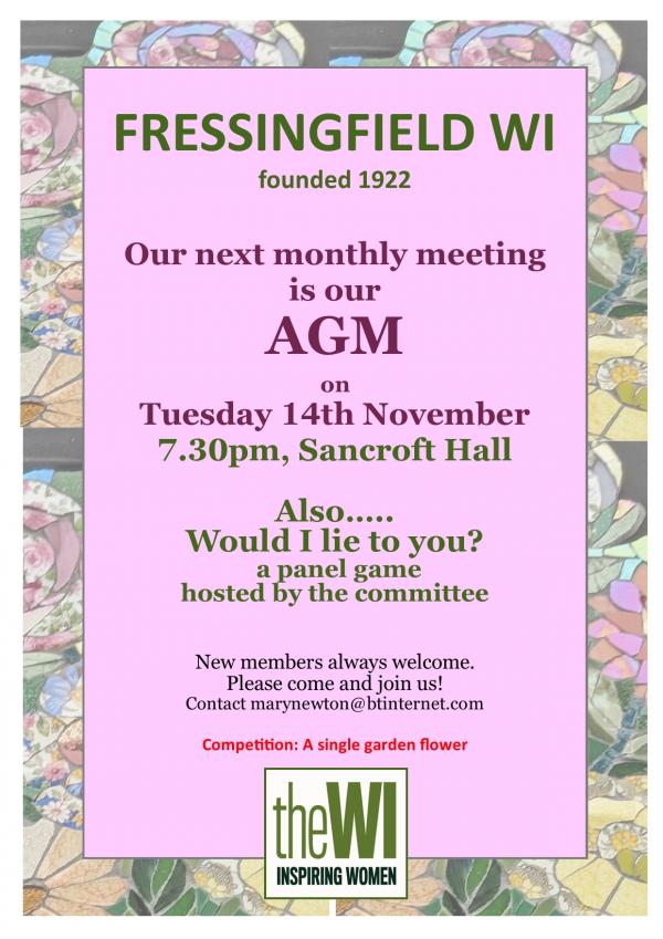 WI Nov 2023 AGM